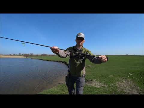 Видео: За окунем с Shimano Soare CI4+ S803LT. На рыбалке с Fishup #17.04.2018