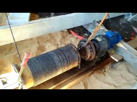 Видео: Ударно-канатное бурение на воду открытым способом