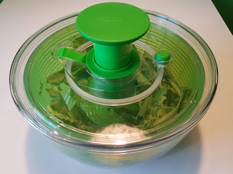 Видео: Обзор Сушилка для зелени OXO Salad Spinner 4.0 из Rozetka