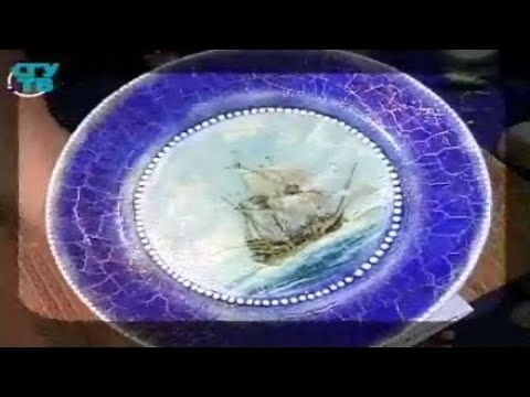 Видео: Декупаж часов и тарелки. Используем переводные декупажные карты. Мастер класс. Наташа Фохтина