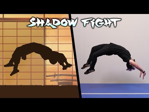 Видео: Трюки Shadow Fight в реальной жизни (Паркур, сальто и трюки!)