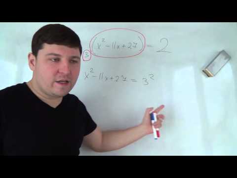 Видео: Алгебра 11 класс Логарифмические уравнения