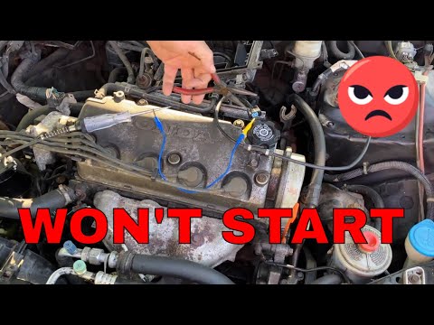Видео: Диагностика двигателя Honda Civic 1.6L D16Y7 1997 года выпуска, отсутствие запуска двигателя, отс...