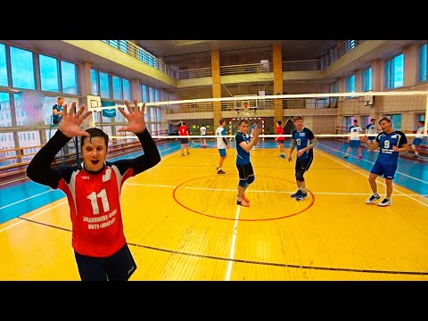 Видео: ВОЛЕЙБОЛ от ПЕРВОГО ЛИЦА | сыграл Доигровщиком