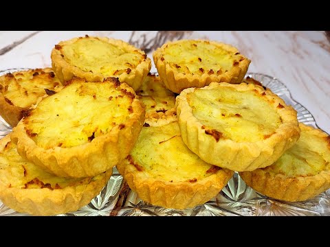 Видео: КОРЗИНОЧКИ С КАРТОФЕЛЬНОЙ НАЧИНКОЙ.