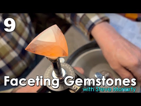 Видео: Огранка драгоценных камней 9 | Методы огранки и полировки площадки и коронки драгоценного камня