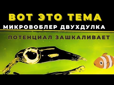 Видео: ДВУХДУЛКА самый простой микровоблер за несколько минут