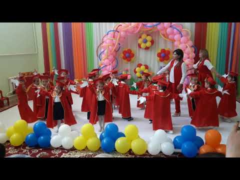 Видео: "Бал-Мерей"б/б " Аттандық бала шақтан болашаққа" атты коштасу кеші "Балбөбек "тобы