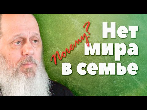 Видео: Почему нет семейного мира? (о. Владимир Головин)
