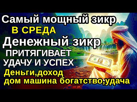 Видео: Самый мощный СРЕДА ДЗИКИР, ПРИВЛЕКАЮЩИЙ ДЕНЬГИ И БОГАТСТВО, СИЛЬНАЯ ДУА ДЛЯ УСПЕХА И УДАЧИ