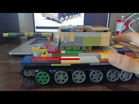 Видео: финский КВ-1 из Лего