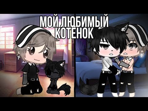 Видео: Озвучка яой фильма Мой любимый котёнок 8 частей гача лайф gacha life