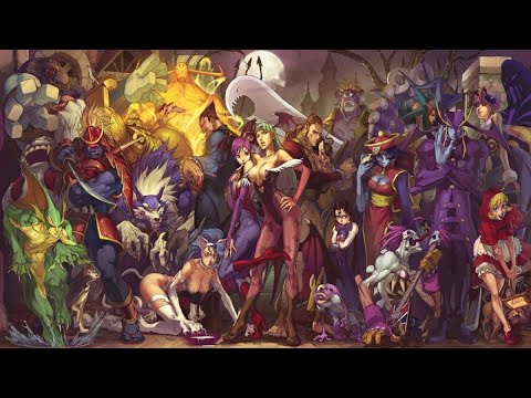 Видео: Трилогия Darkstalkers (Arcade)