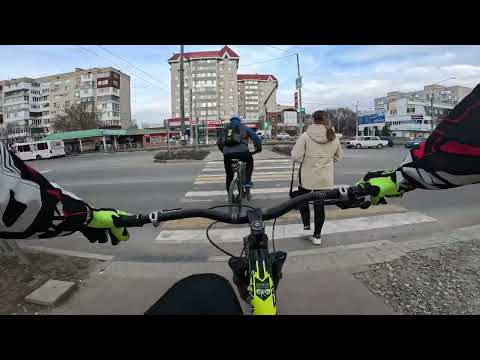 Видео: катаю MTB по городу невинномысск