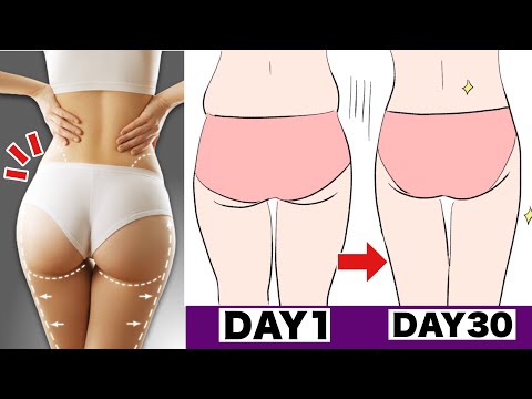 Видео: [8 мин] Получите красивую нижнюю часть тела✨Упражнения стоя