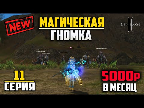 Видео: Одиннадцатая серия. Решился на заточку ПВЕ плаща! Гномка на минимальном донате в Lineage 2.