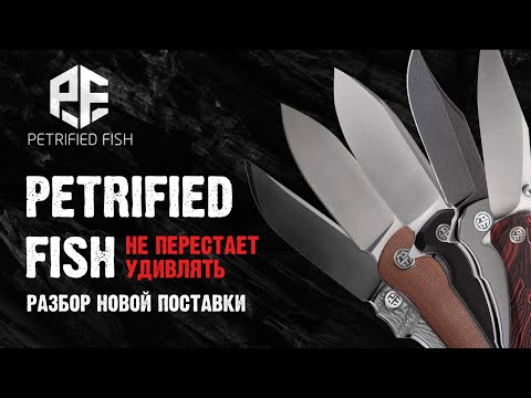 Видео: Petrified Fish: свежая поставка ножей — что нового?