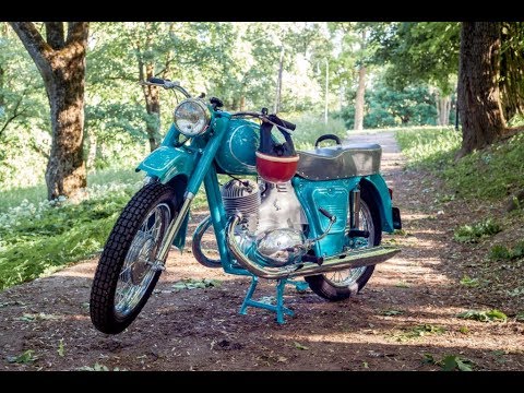 Видео: Иж Планета 2 из Ленинграда (реставрация)