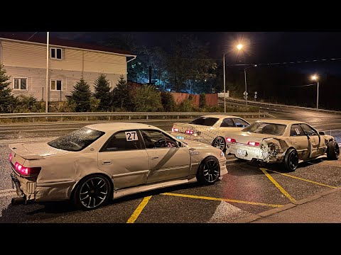 Видео: СОЧНЫЙ СТРИТ на JZX-ах! ПАРОВОЗНАЯ ВАКХАНАЛИЯ! СИЛОВЫЕ ДРИФТ ТАКСИСТЫ..