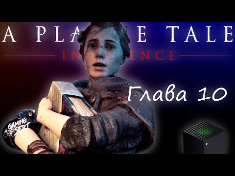 Видео: A Plague Tale Innocence - Глава 10: Путь, усеянный розами | Xbox Series X