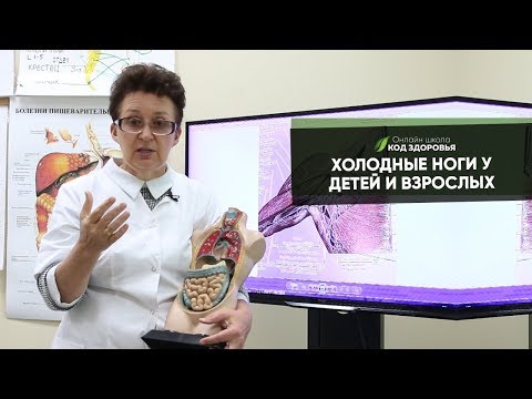 Видео: Холодные ноги у детей и взрослых. Пониженное артериальное давление.