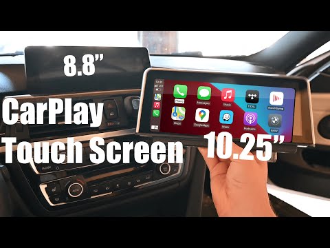 Видео: BMW CARPLAY с обновлением сенсорного экрана