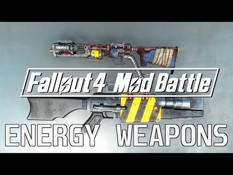 Видео: 12 модов энергетического оружия для Fallout 4 — Mod Battle