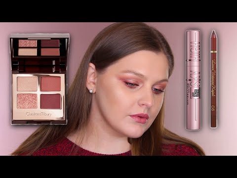 Видео: Charlotte Tilbury Walk of no shame | Тушь Maybelline SKY HIGH | Liner Virtuose Kaial Vivienne Sabo