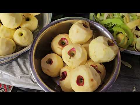 Видео: Պատրաստում ենք տոնական խնձորի չիր 🍎 - Making dried apples  - Готовим сушёные яблоки