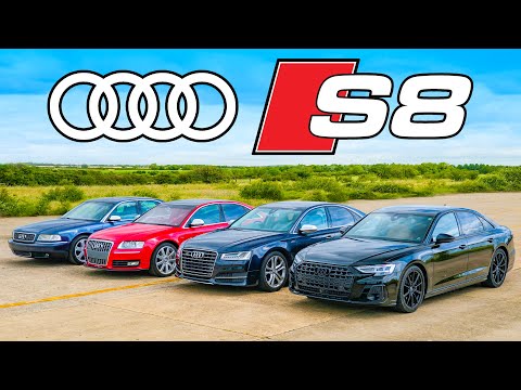 Видео: Заезд со всеми Audi S8