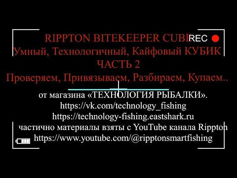 Видео: RIPPTON BITEKEEPER CUBE Умный, Технологичный, Кайфовый КУБИК (ЧАСТЬ 2). Привязываем, Разбираем..