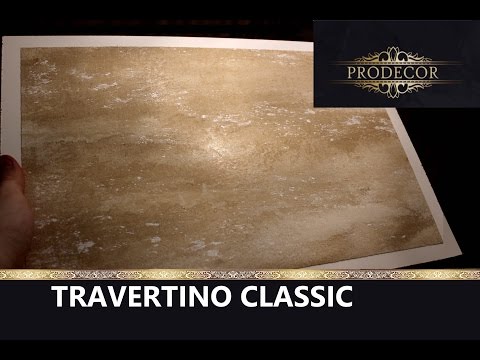 Видео: TRAVERTINO light - Stucco / Декоративная штукатурка под травертин.