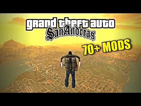 Видео: Возрождение GTA San Andreas с помощью модов (более 70 модов)