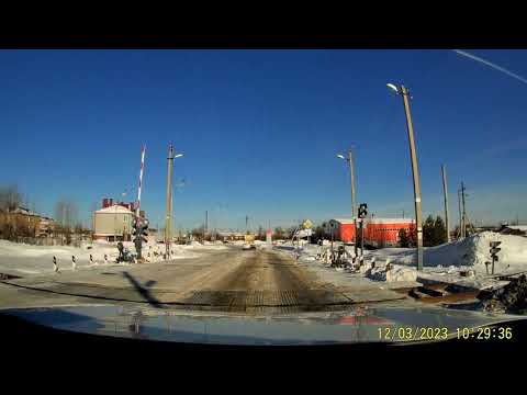 Видео: Урай - Советский - Коммунистический - Нягань - Сергино - Белоярский 12.03.23