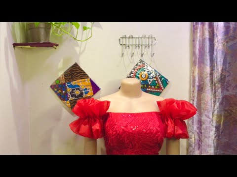 Видео: Самый простой способ сделать рукава с воланами на открытых плечах. Подходит для начинающих. #учит...