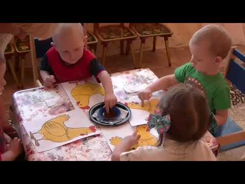 Видео: Открытое занятие в младшей группе
