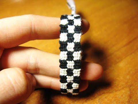 Видео: #25 by AkVaReLь Ю) Фенечка "Шахматка"