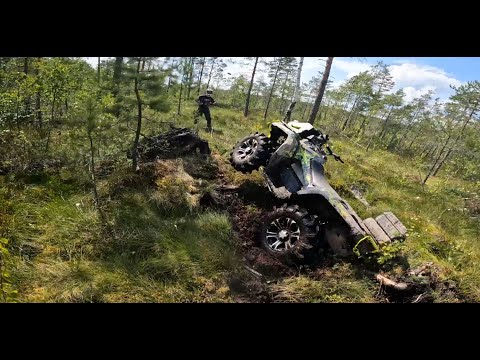 Видео: Попали в ЛИВЕНЬ на СЛОЖНЕЙШЕМ маршруте