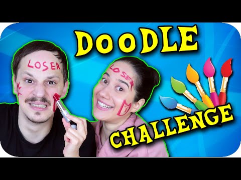 Видео: СЛЯПО РИСУВАНЕ / DOODLE CHALLENGE