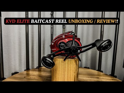 Видео: Обзор катушки KVD Elite Baitcast!