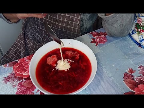 Видео: Секреты приготовления красного борща Он получается ярко красного насыщенного цвета и очень вкусный
