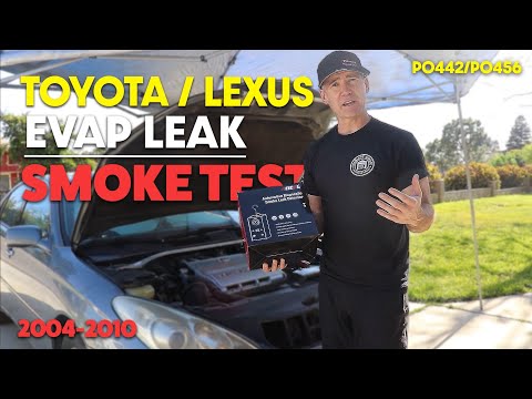 Видео: Lexus/Toyota PCV/EVAP/Утечка вакуума P0442/P0456 (3MZ-FE) 2004-2010