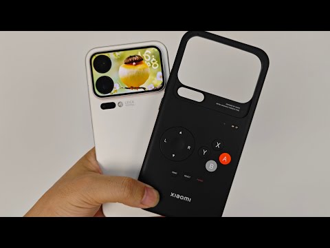 Видео: Видео быстрой распаковки флагманского телефона Xiaomi 17Pro Max и ретро-чехла Xiaomi 17Pro Max.