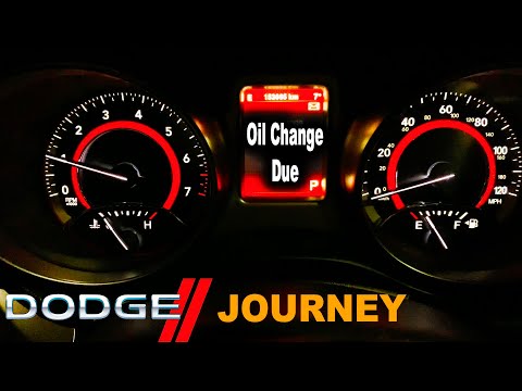 Видео: Oil Change Due ДОДЖ Сброс Сервисного Интервала Масла Додж Джорни Dodge Journey