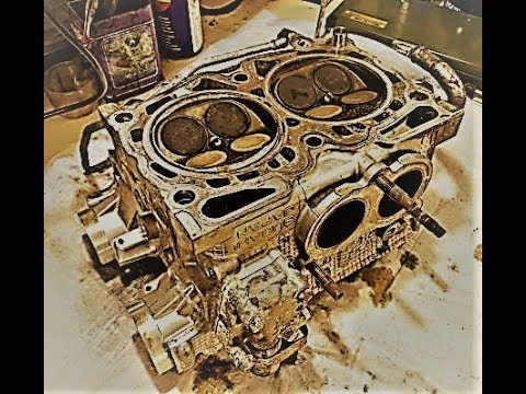 Видео: Притирка клапанов и замена маслосъемных колпачков ej257