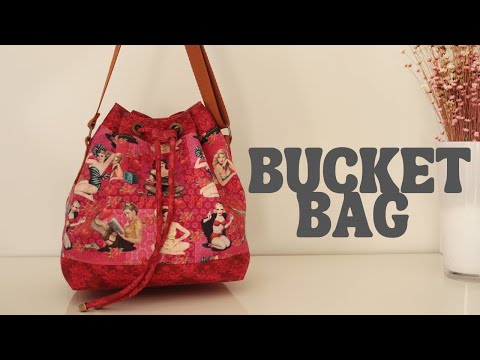 Видео: Легко сделать тканевую сумку | СУМКА-ВЕДРО