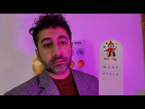 Видео: ASMR: Новое оборудование для проверки зрения и v Crinkly Jacket (ролевая игра)