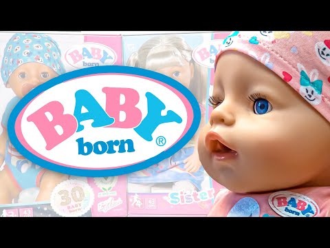 Видео: Куклы Беби Борн! В 30 лет выглядят на 1 / Обзор на Девочку и Мальчика с Магическими глазками