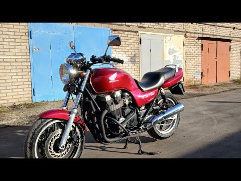 Видео: Honda cb750 обзор и тест -драйв