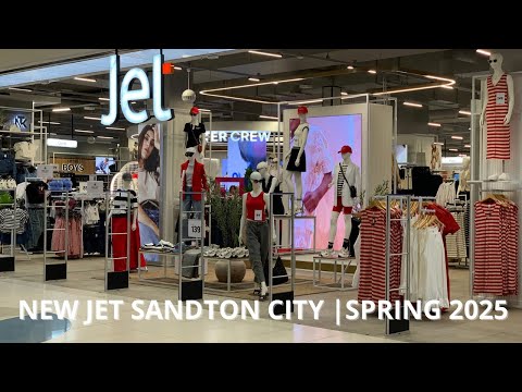 Видео: Внутри недавно отремонтированного торгового центра Jet Sandton City | Доступная повседневная и ра...